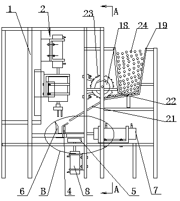 Rebar hoop bending device