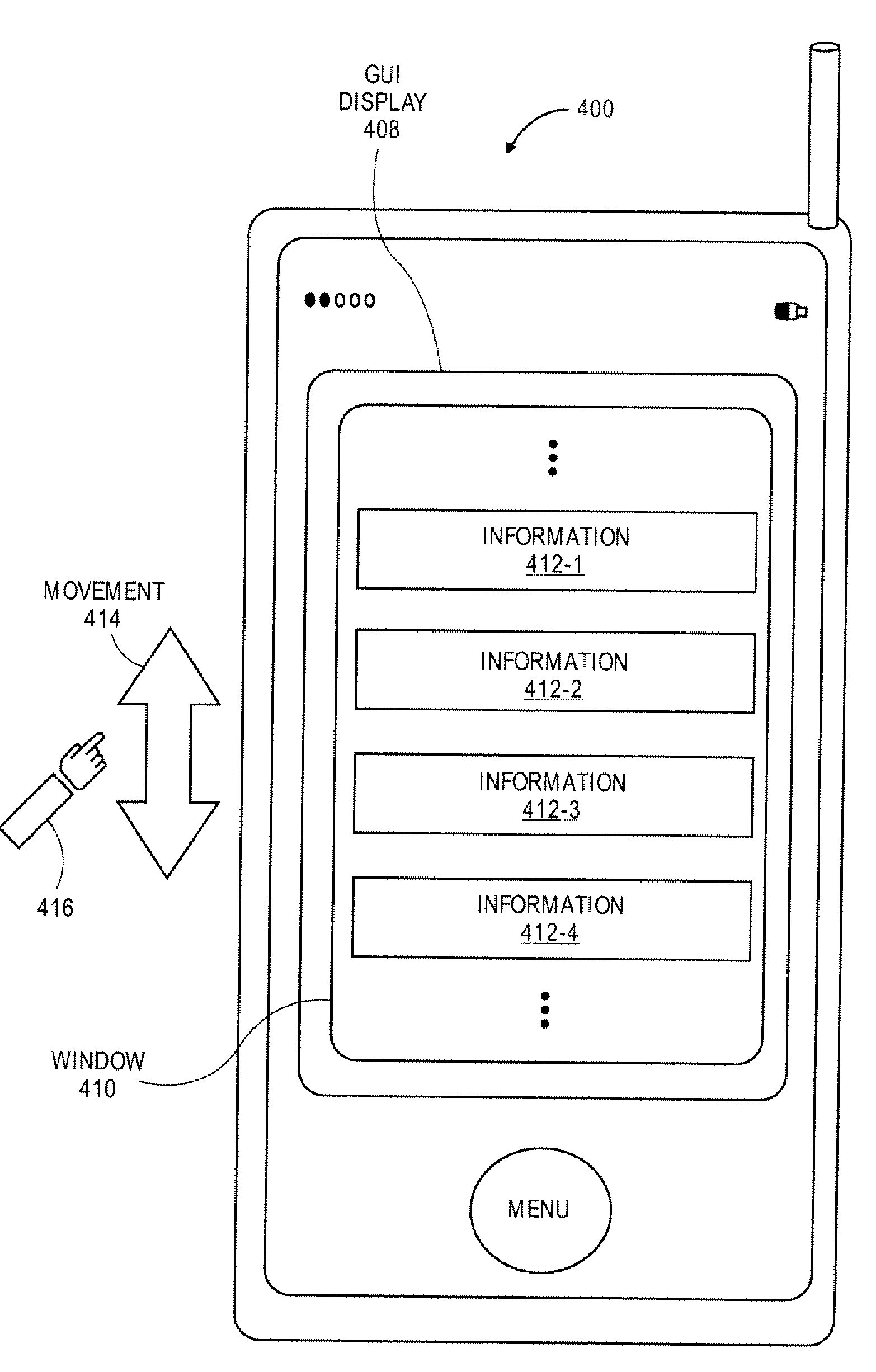 Application Programming Interfaces for Scrolling