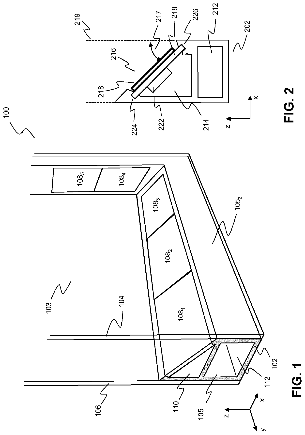 Glazing assemblies with integrated photovoltaic structure and spacer structures for such glazing assemblies