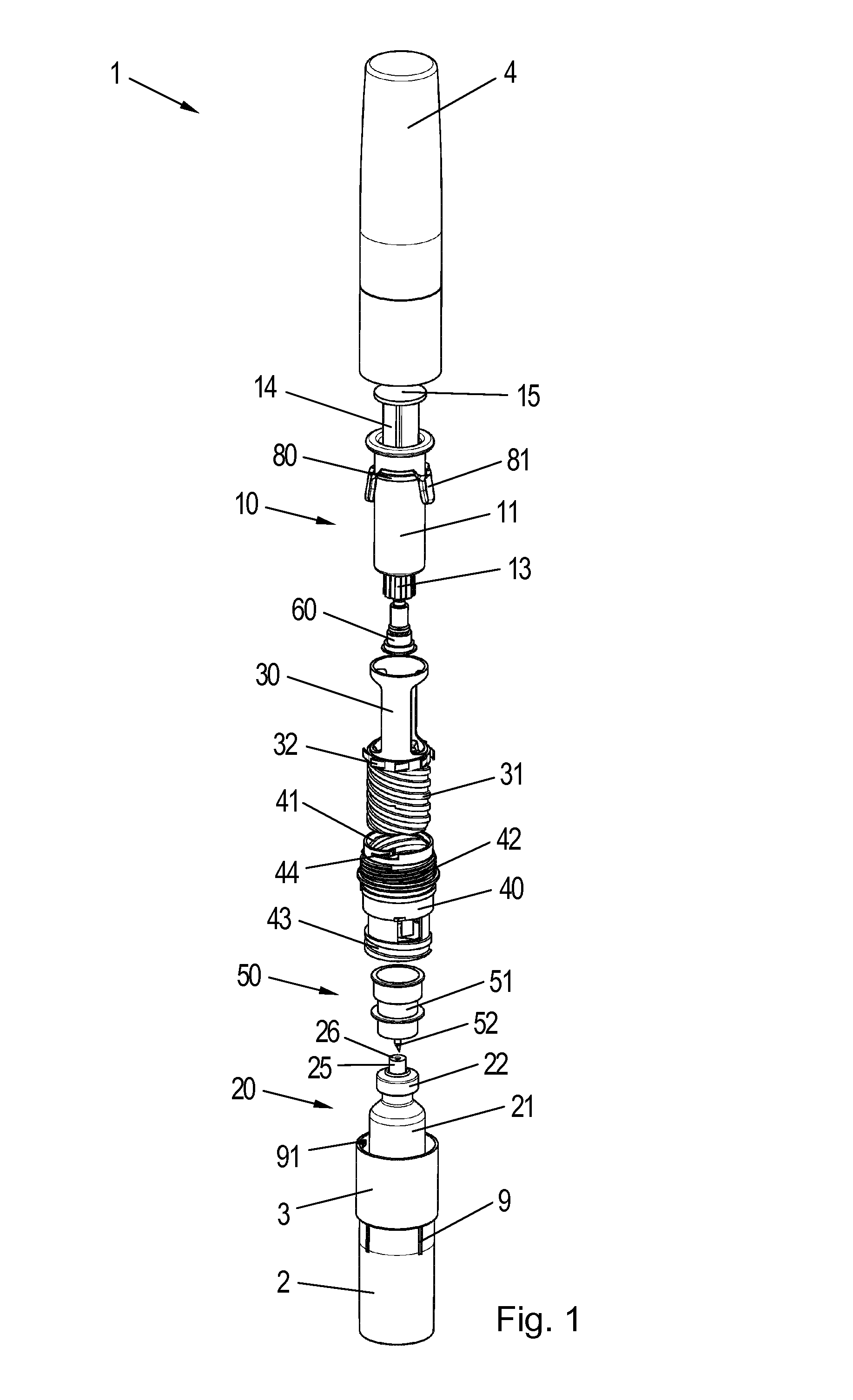 Pre-assembled fluid transfer arrangement