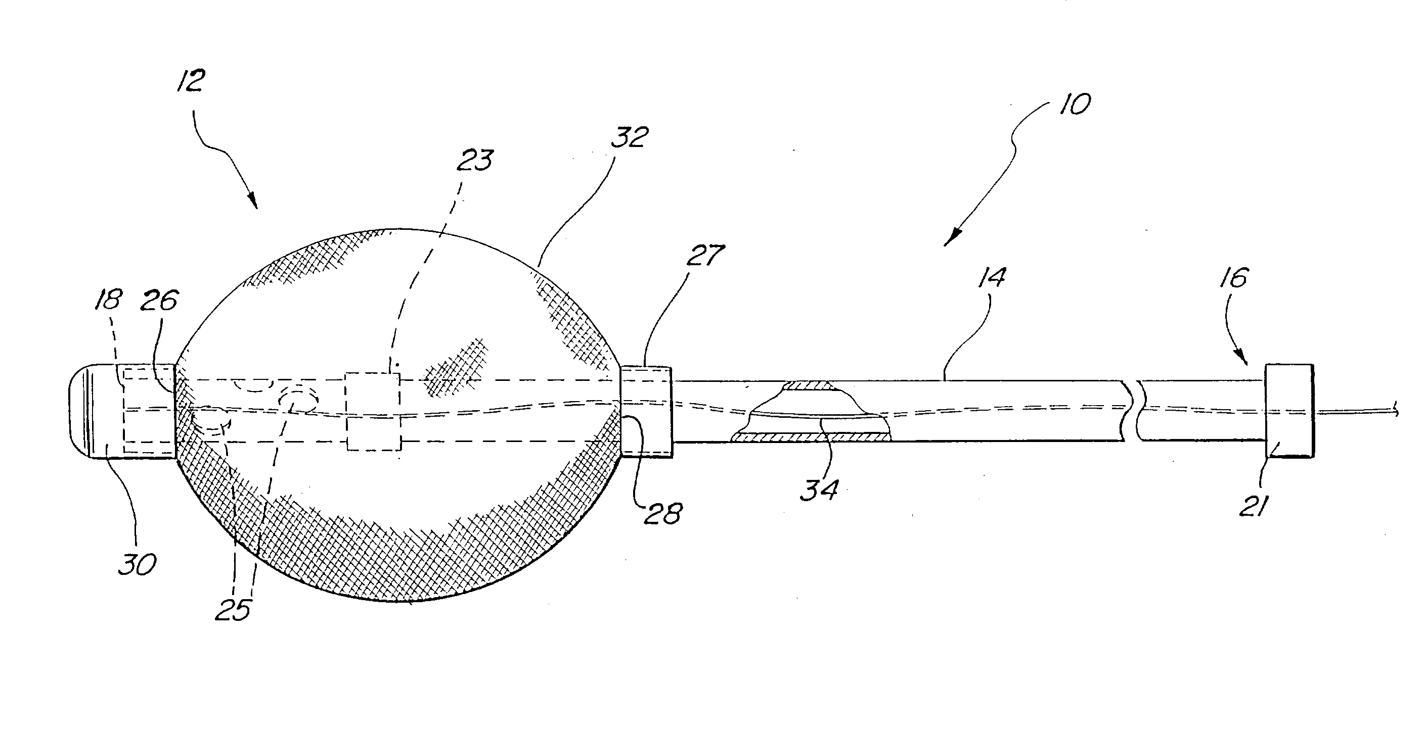 Self-deploying catheter assembly