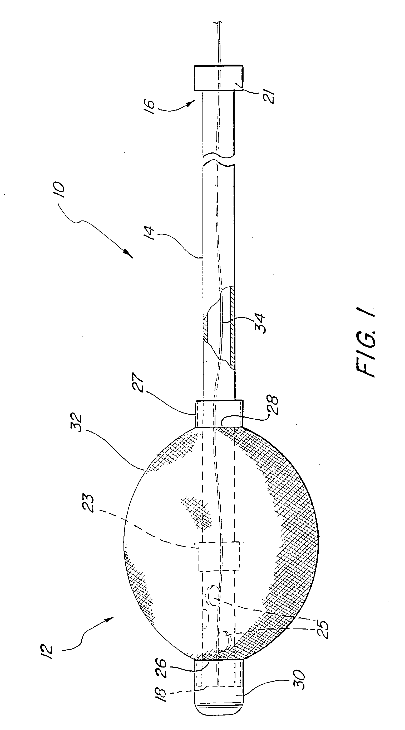 Self-deploying catheter assembly