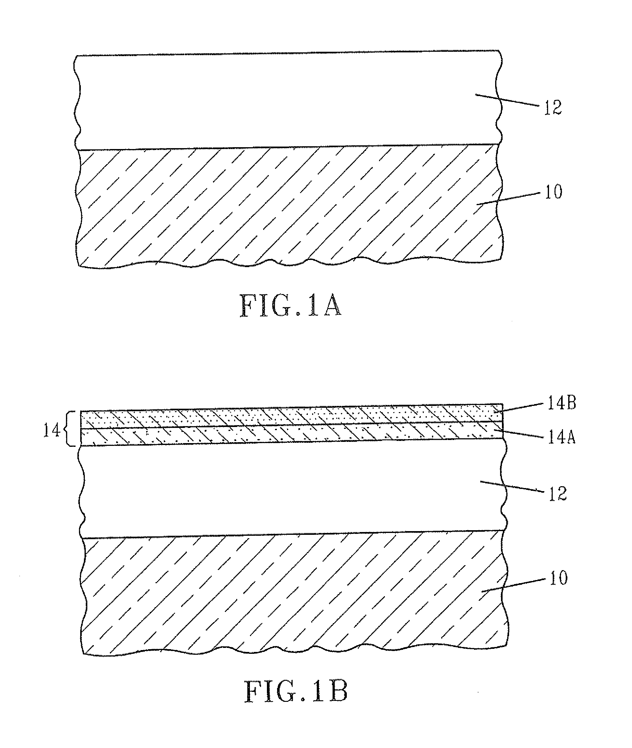 Hardmask for improved reliability of silicon based dielectrics