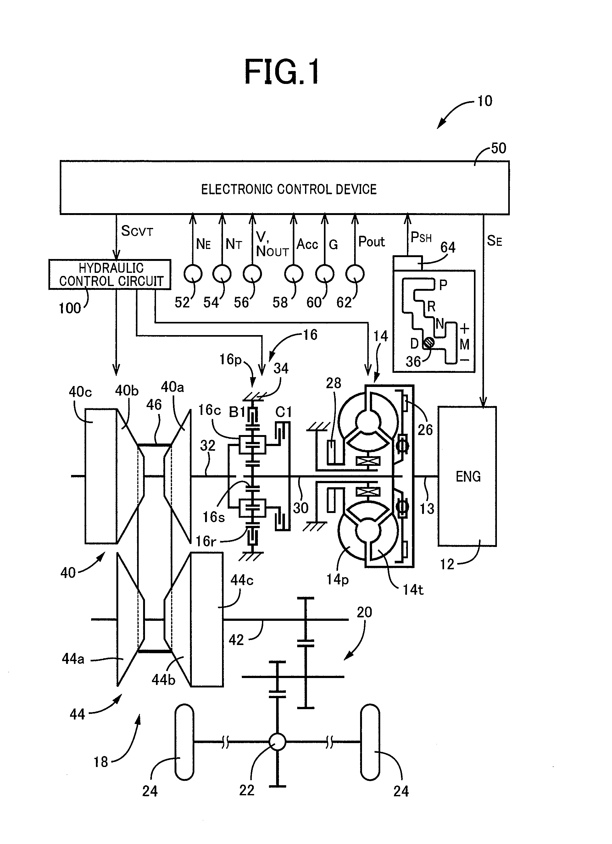 Control device for vehicular continuously variable transmission