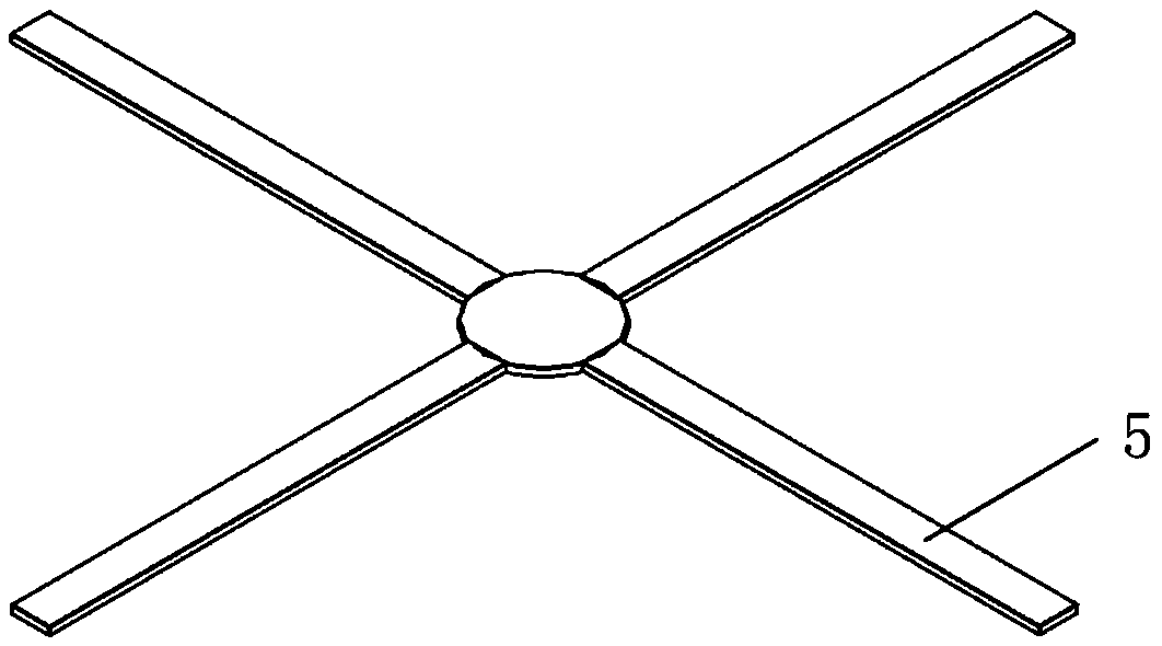 A wireless charging coil for a multi-rotor unmanned aerial vehicle