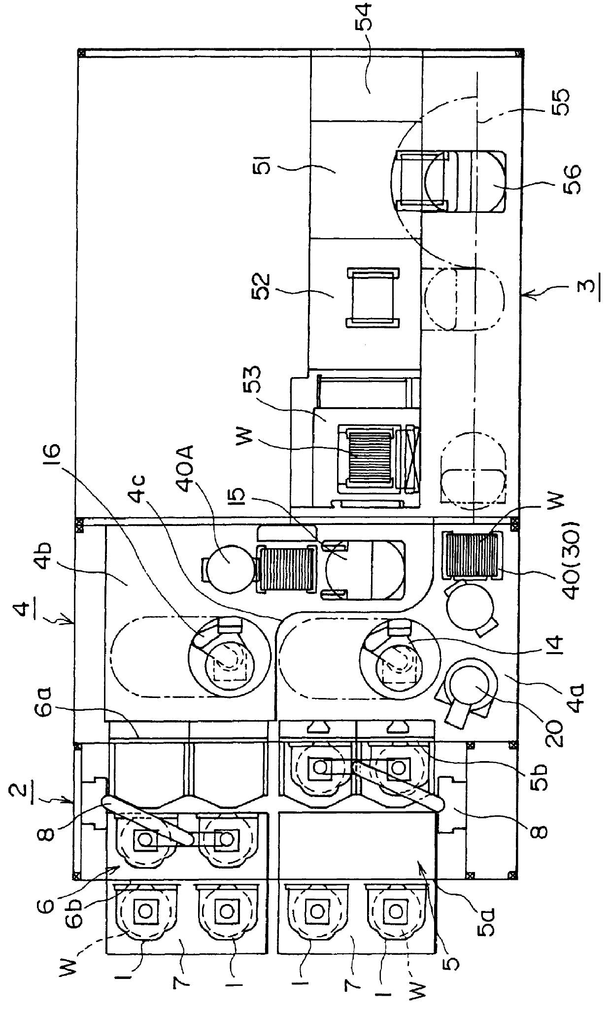 Substrate transporting and processing system