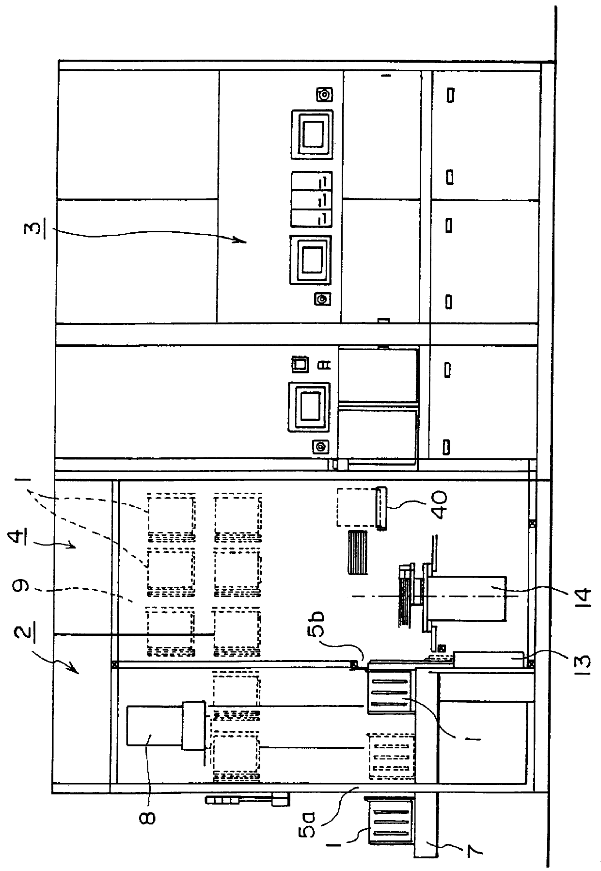 Substrate transporting and processing system