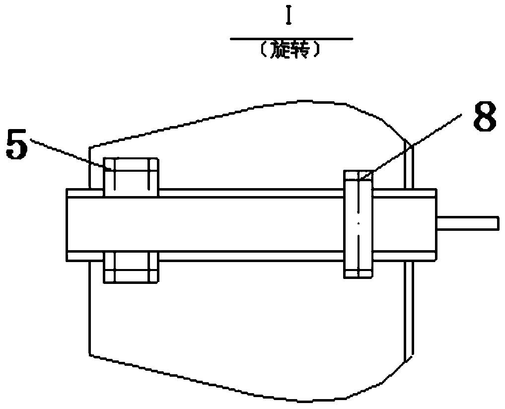 A transformer coil annular axial compression device and compression method