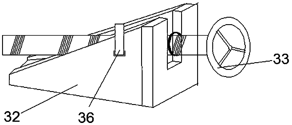 Simple and adjustable track support system and construction method thereof