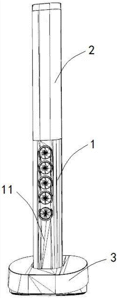 Oral cavity cleaning device