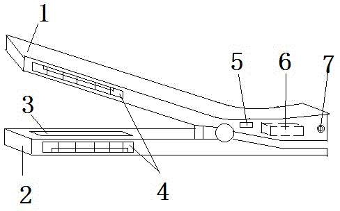 Electric clamping plate