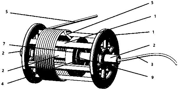 Wire winding device