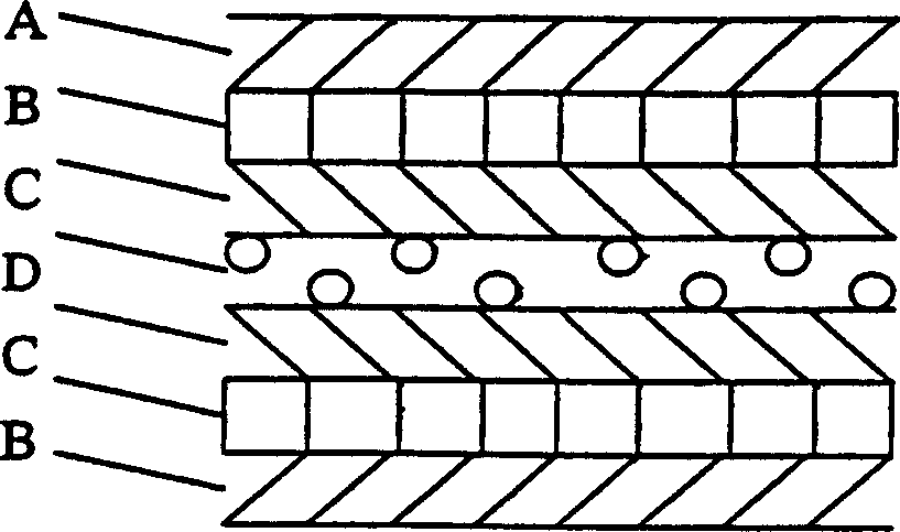 Nanometer degradable insulation package membrane and its production method