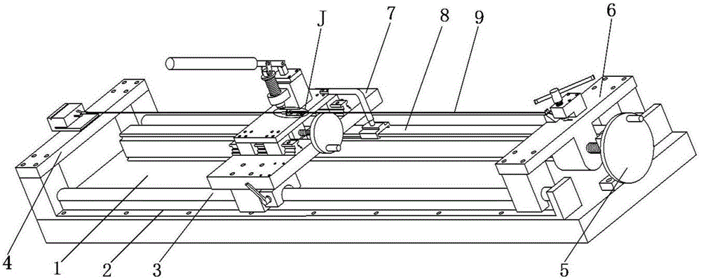 Cable cutting device for flexible cable net of cable antenna