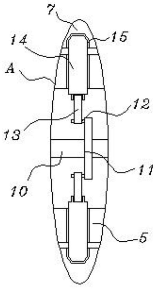 Slitting device for strip-shaped forming processing of upper cover strip