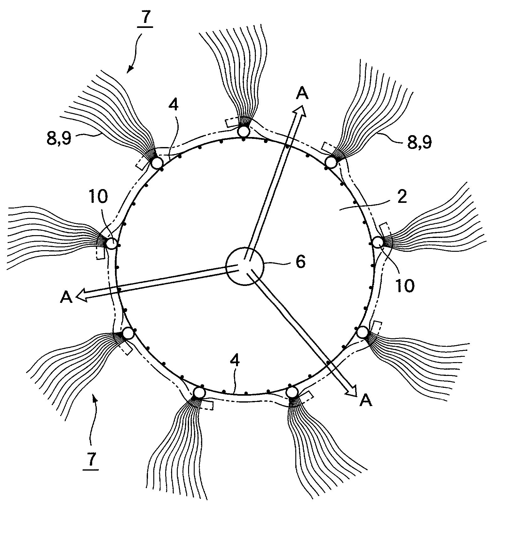 Solid-liquid filtering method and system for sewage, waste water and the like