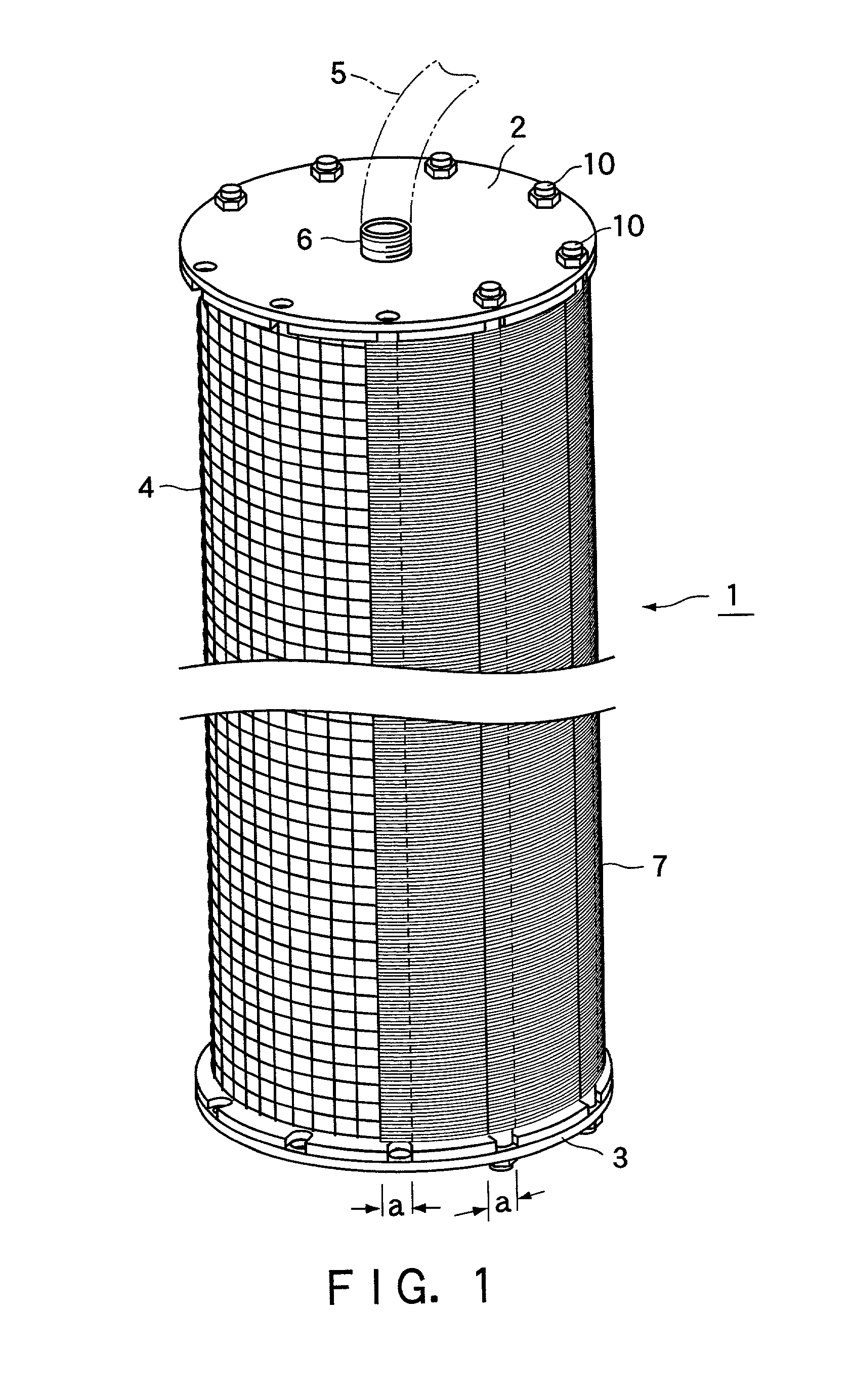 Solid-liquid filtering method and system for sewage, waste water and the like