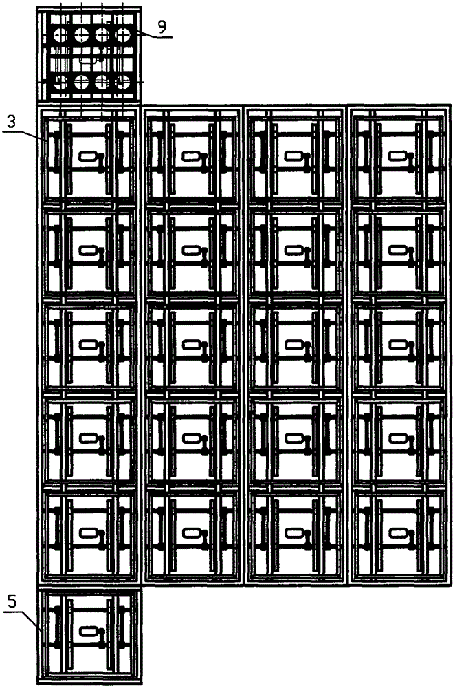 Germination system of zero-addition original ecological bean sprouts