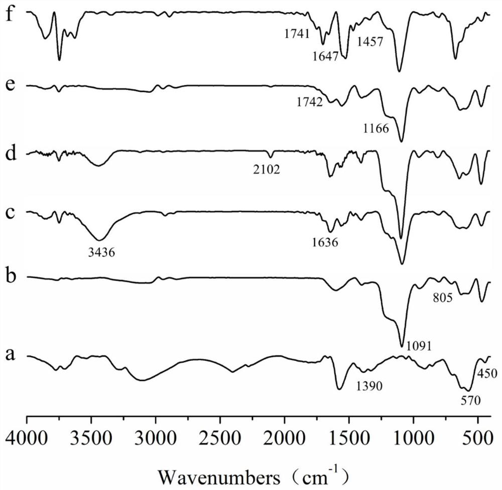 A magnetic surface molecularly imprinted polymer and its preparation method and application