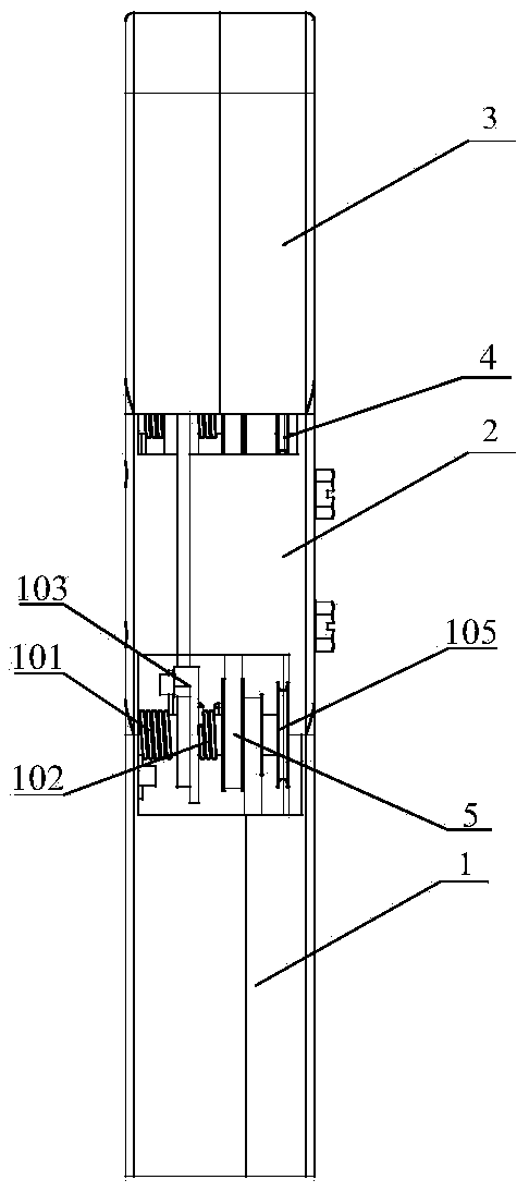 Belt wheel type cooperative locking linkage self-adaptive robot finger device