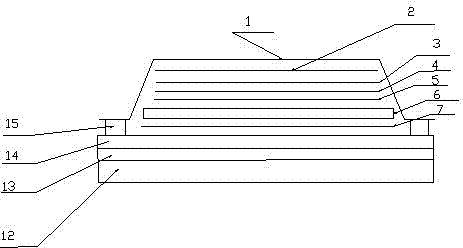 Microwave high-pressure intermittent curing method for fiber-reinforced resin base composite material and die