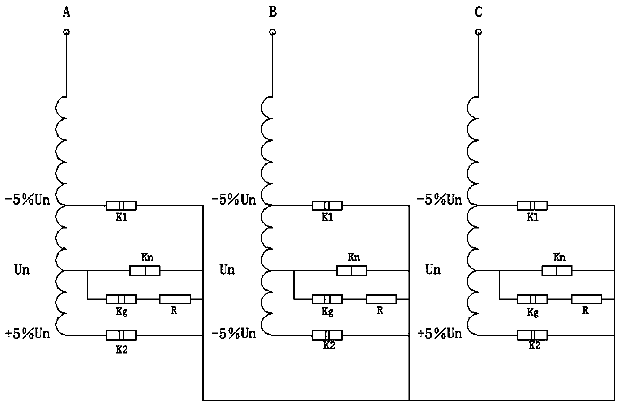 Transformer on-load tap changer