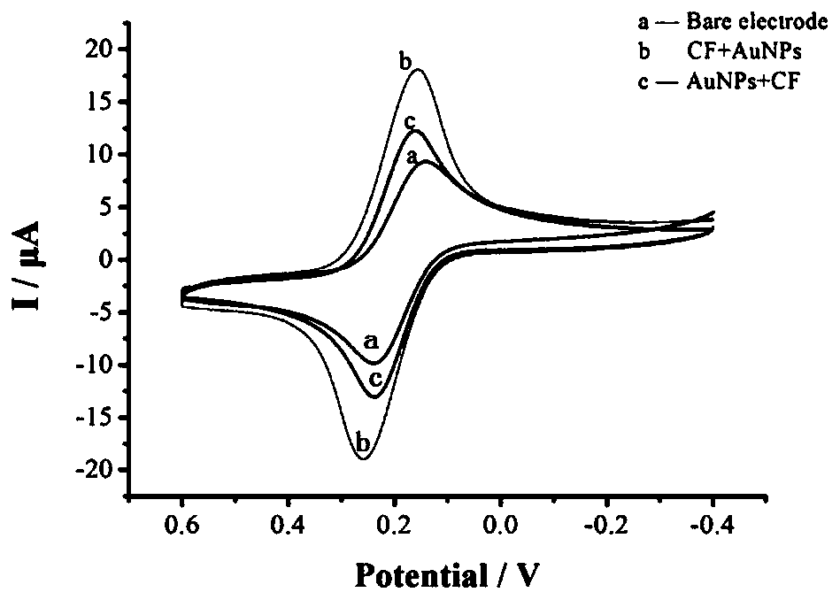 Electrochemical immunosensor, preparation method and application thereof