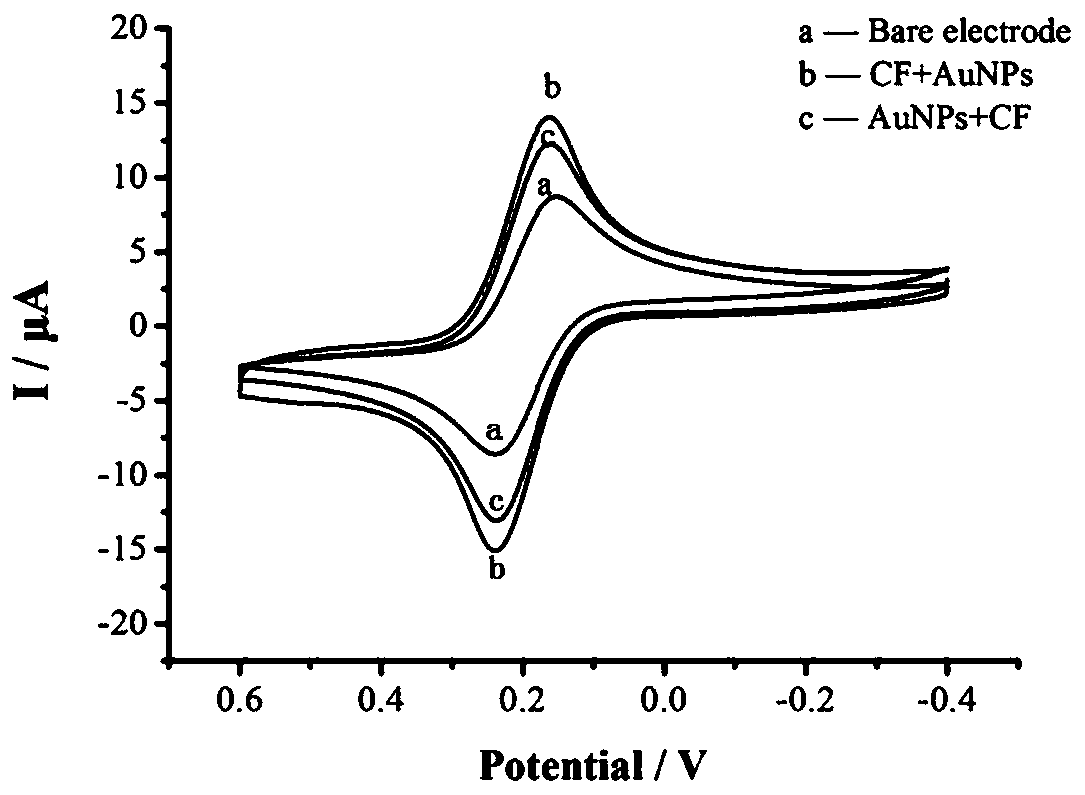 Electrochemical immunosensor, preparation method and application thereof