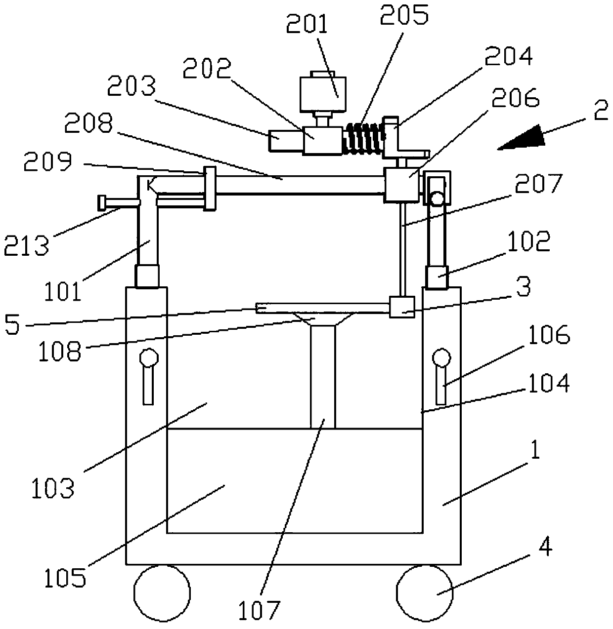 Disposable edge grinding device for rectangular glass