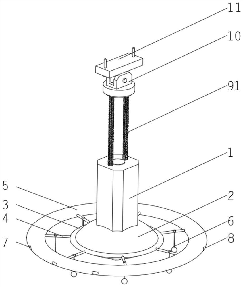 Self-adaptive air flow telescopic pet amusing toy