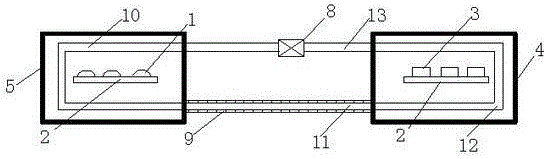 Food processing device capable of increasing heat utilization rate