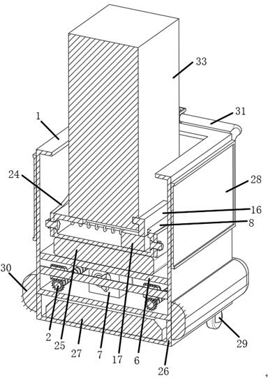 Universal portable safety protection combined device for high-low voltage metering box