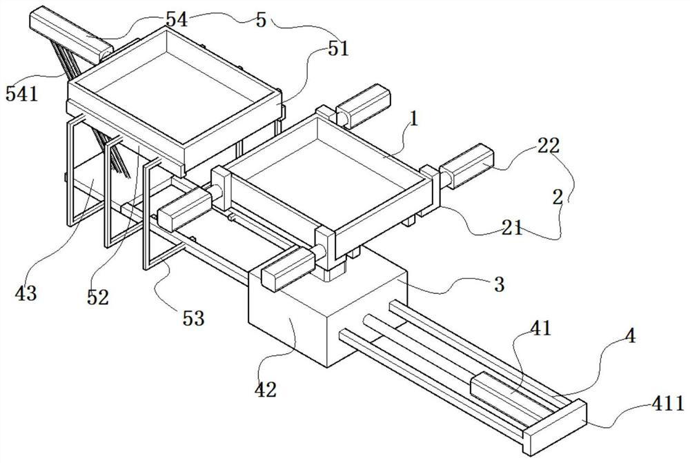 Automatic placing and storing device for cylindrical rollers