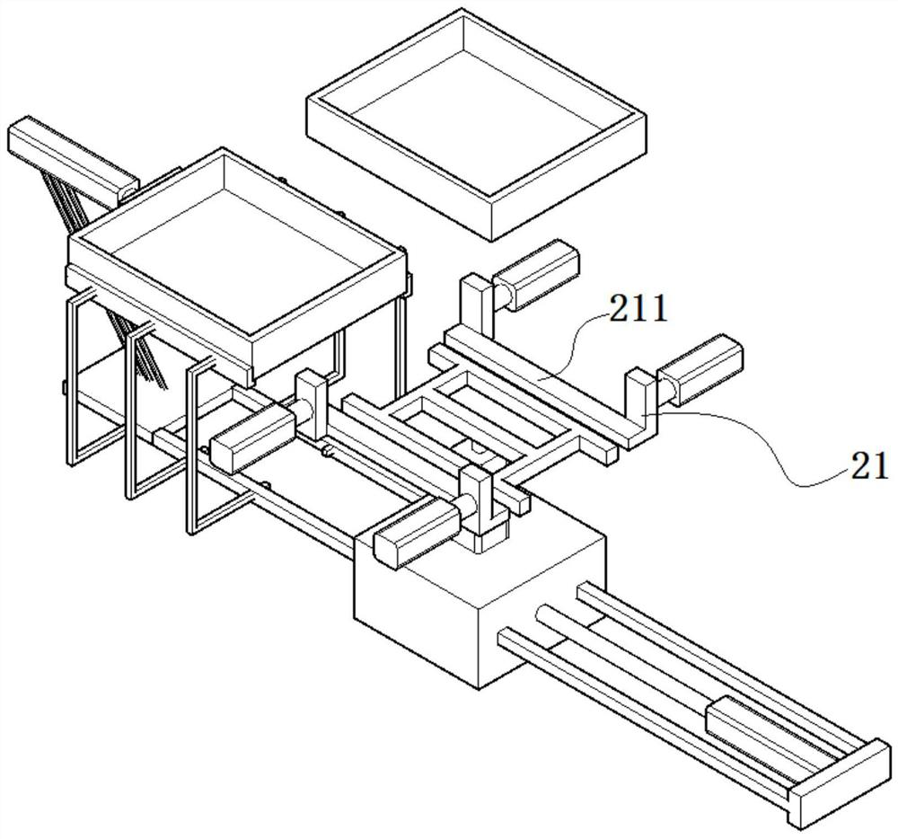 Automatic placing and storing device for cylindrical rollers