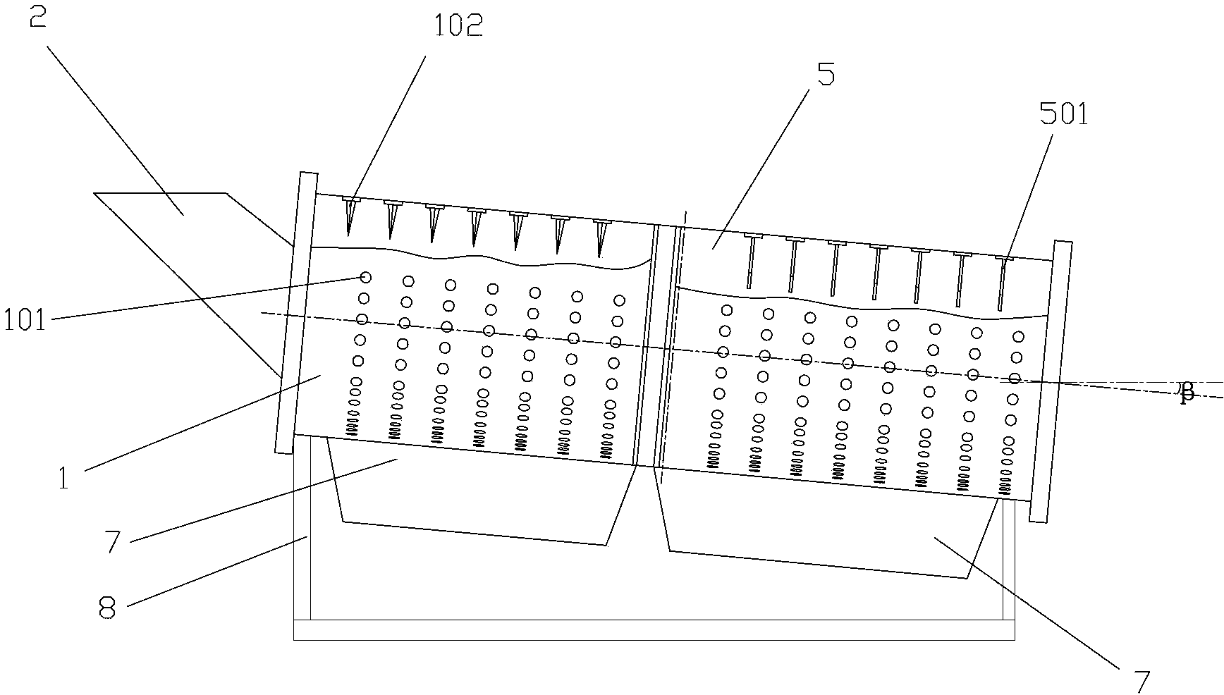 Wood polymer composite prepared by using mixed plastic and cotton stalks in domestic garbage, and method for preparing wood polymer composite