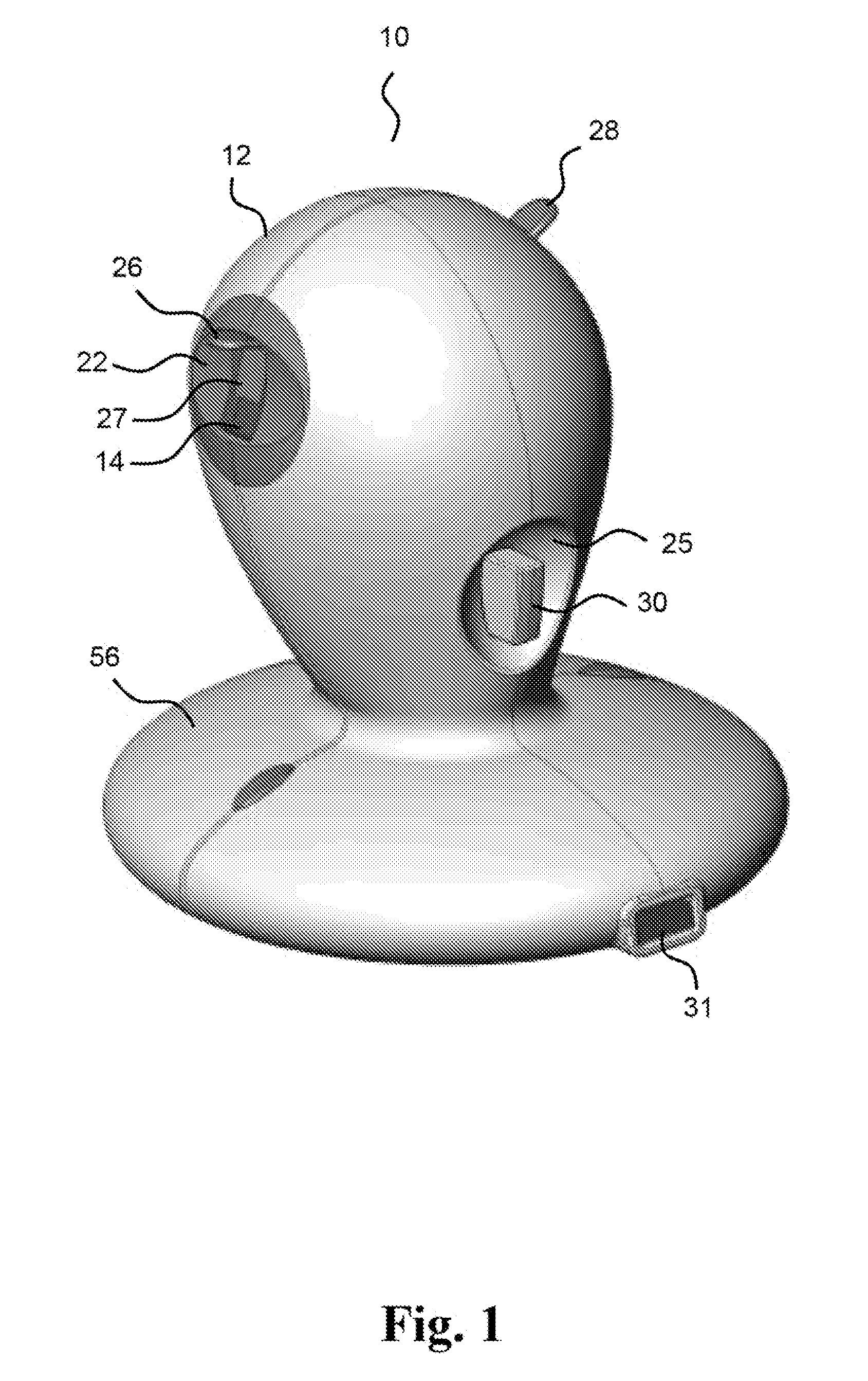 Hearing aid battery charger