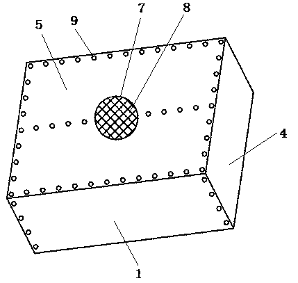 Filling box, filling box preparation device and method