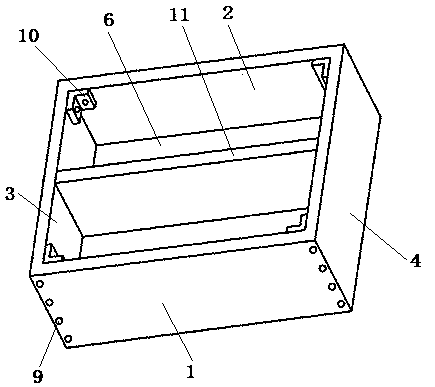 Filling box, filling box preparation device and method