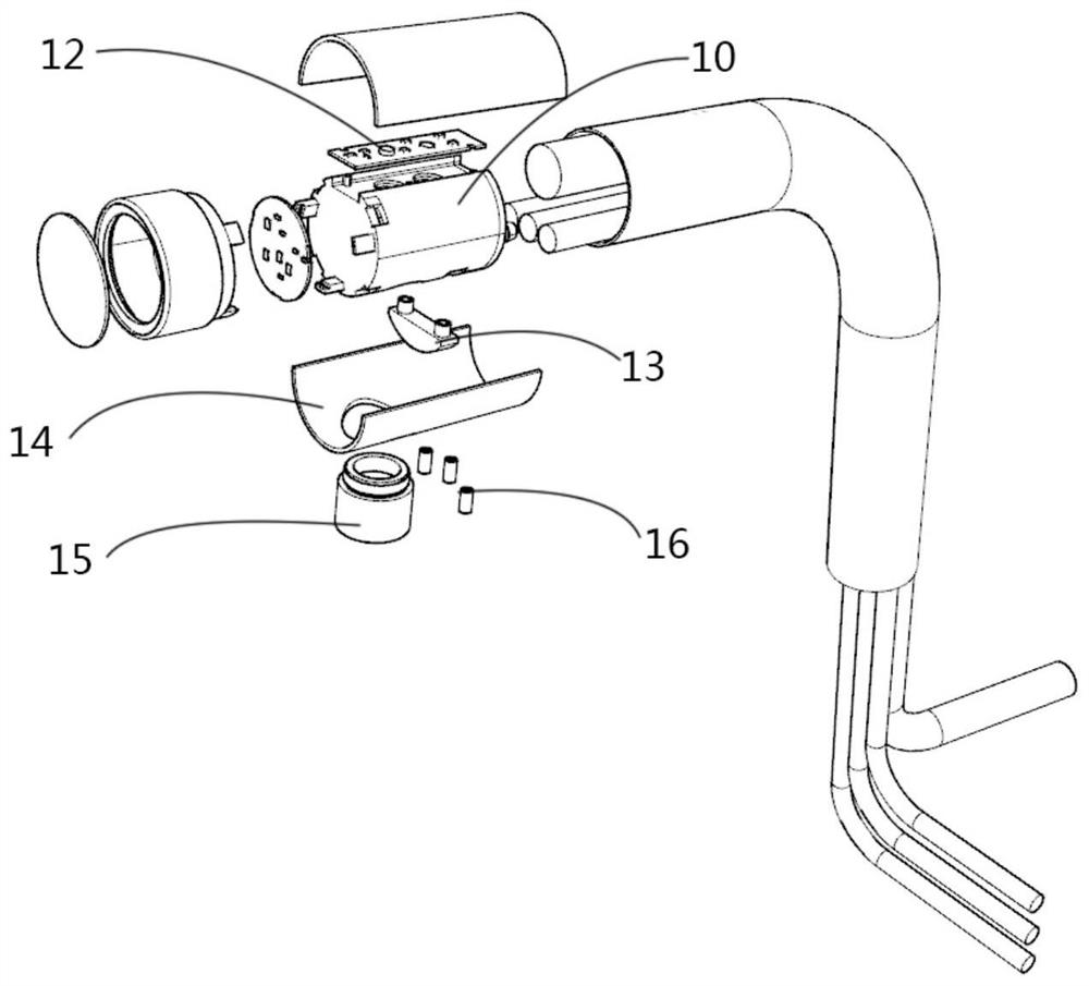 Multi-fluid automatic distribution device