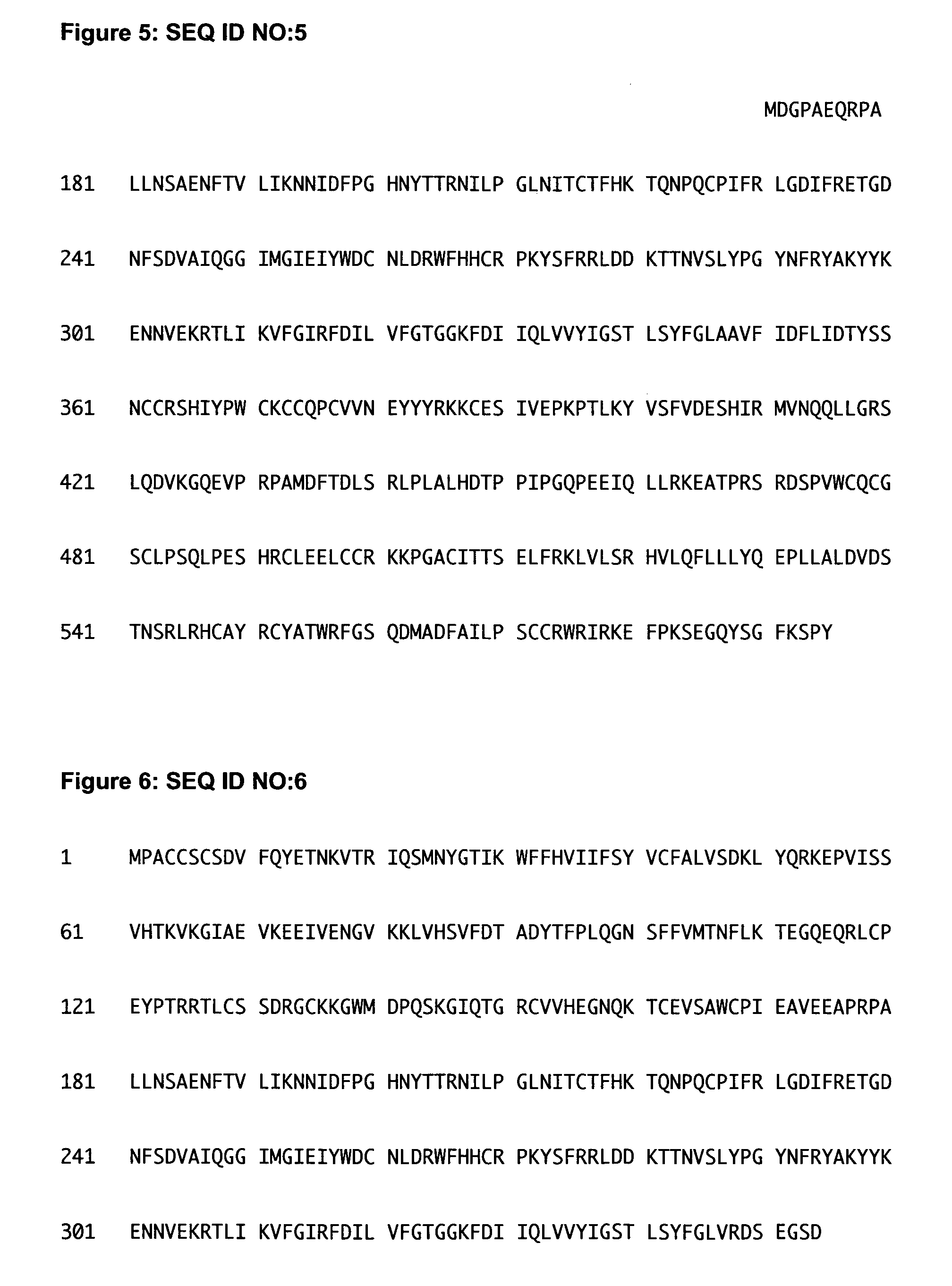 P2X7 epitopes