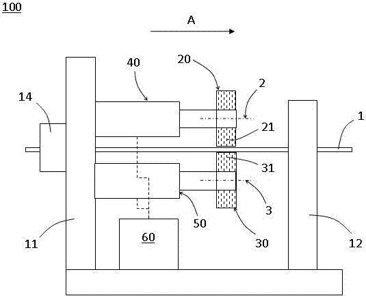 Mechanical derusting equipment for wire rods