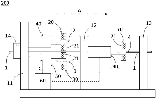 Mechanical derusting equipment for wire rods