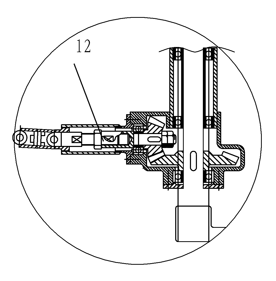 Seat type axle-driven bicycle