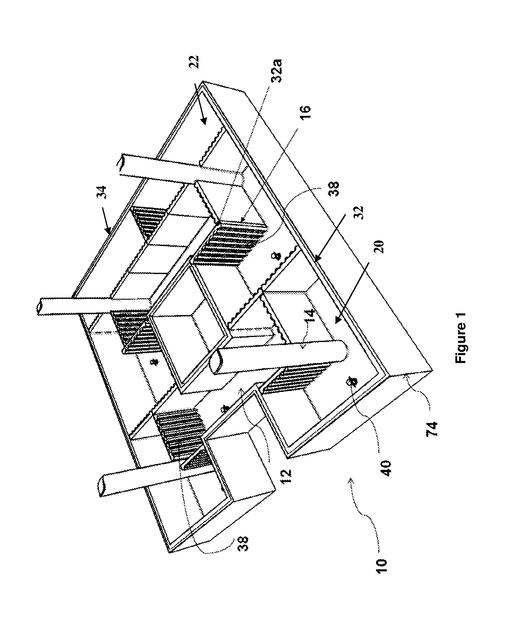 Enclosed offshore tank for storing crude oil