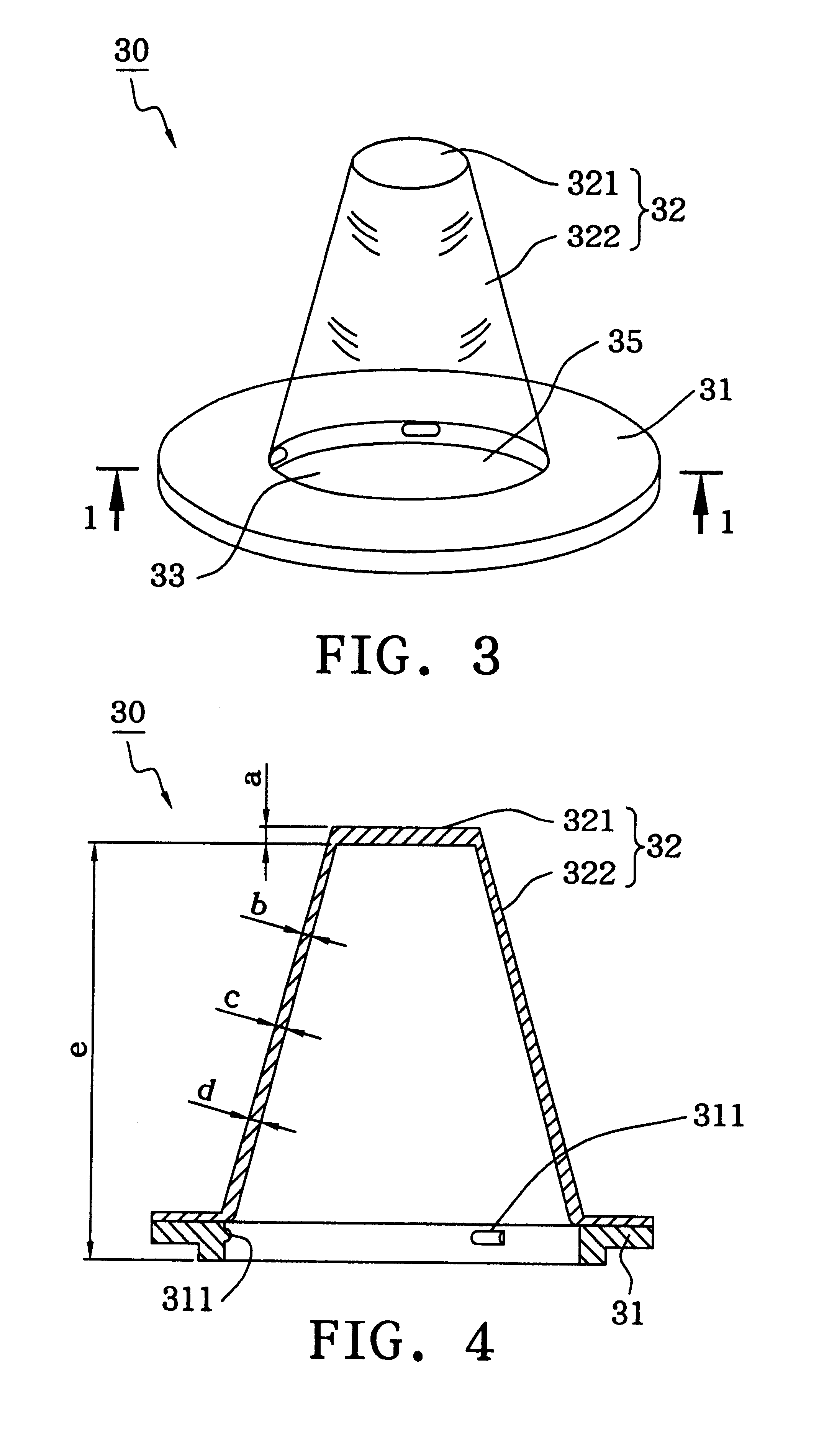 Probe cover of a tympanic thermometer and tympanic thermometer assembly