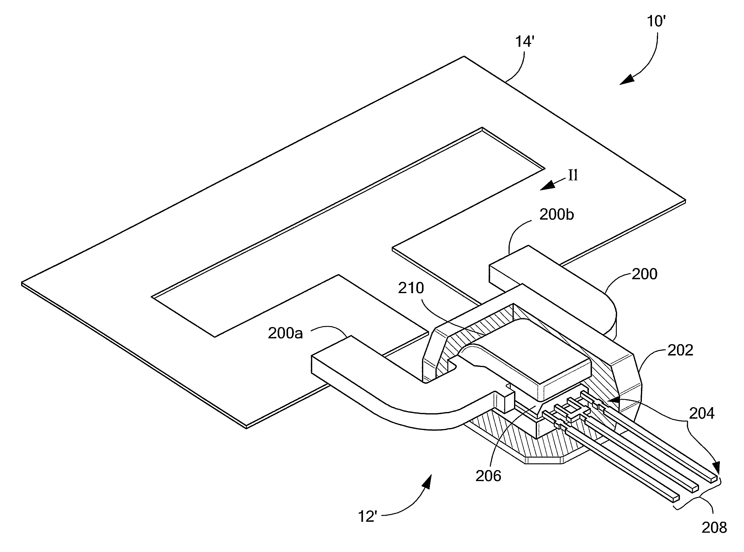 Current sensor with calibration for a current divider configuration