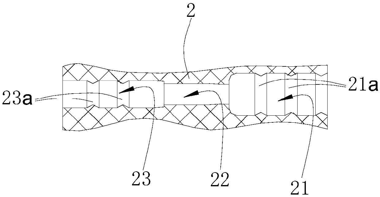 Rectangular high-voltage electric socket connector