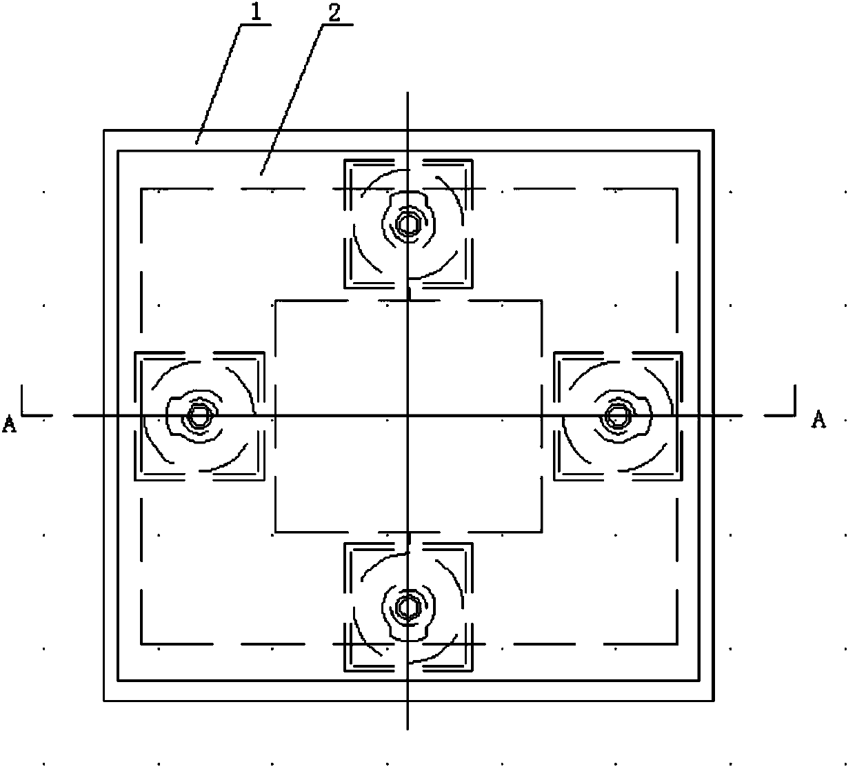 Password-stealing-preventing random-variation numeric keypad