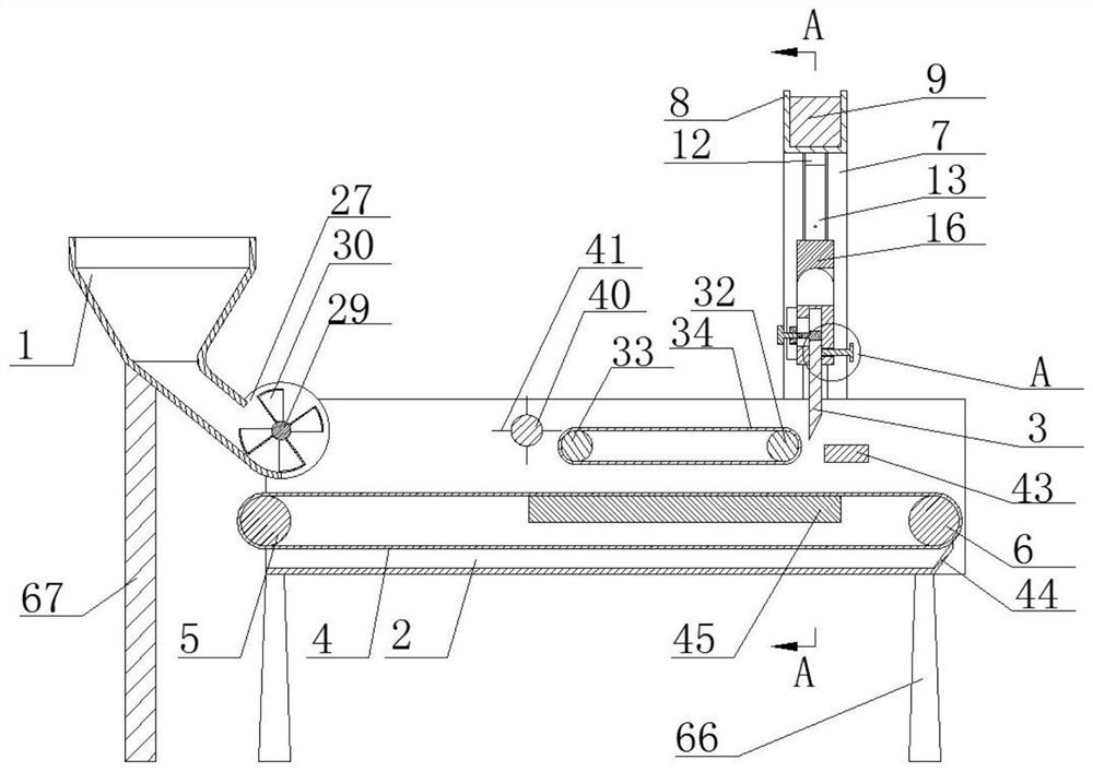 Automatic lentinus edodes pileus slicing machine and using method thereof