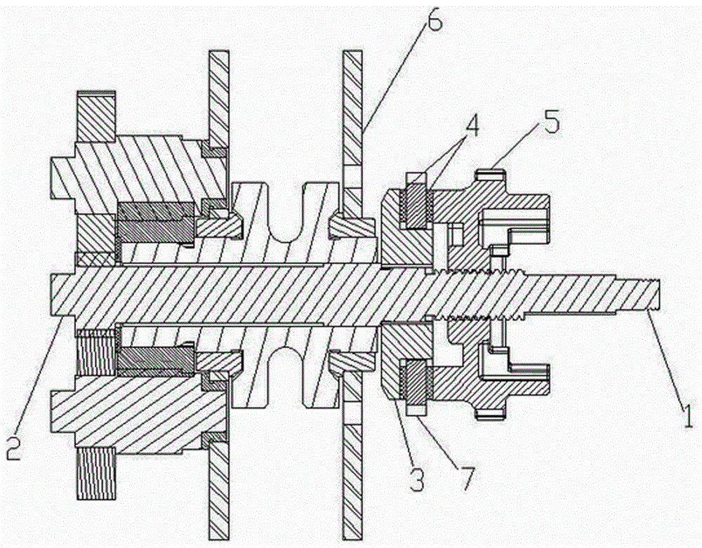 Braking device for hand-drive block